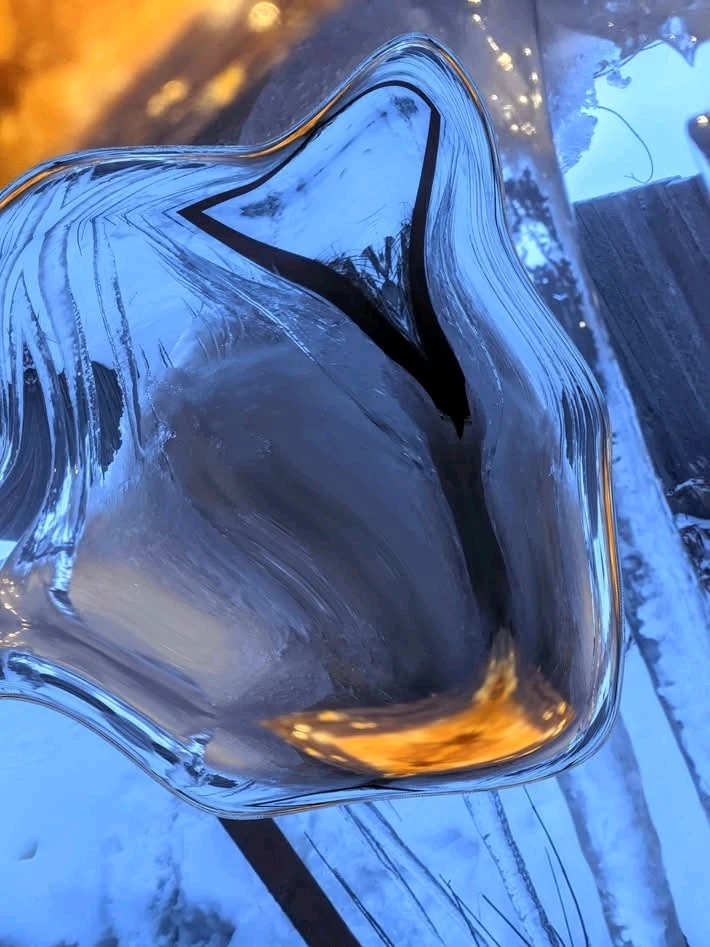 Can you believe this is just ice?