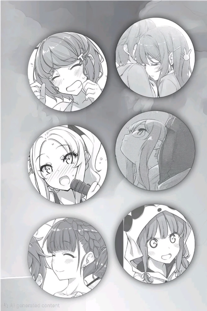 The heroines throughout the series up to Volume 8