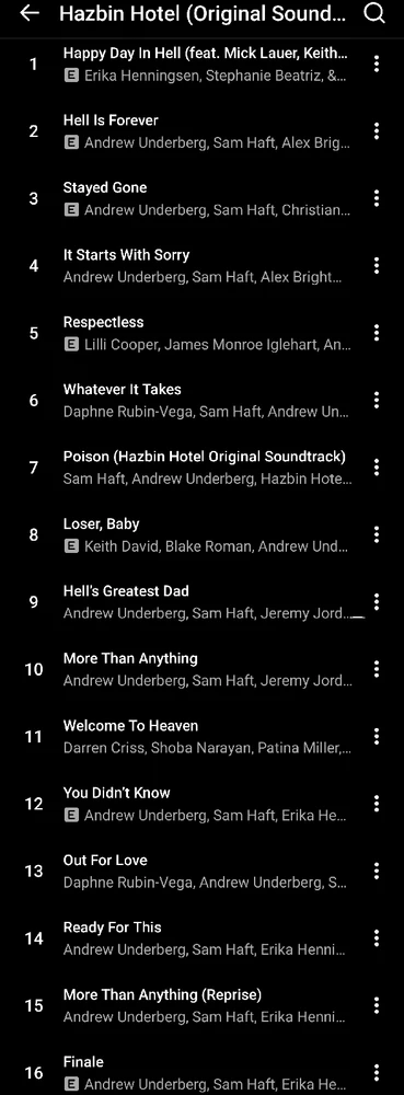 Hazbin Hotel Season 1 OST