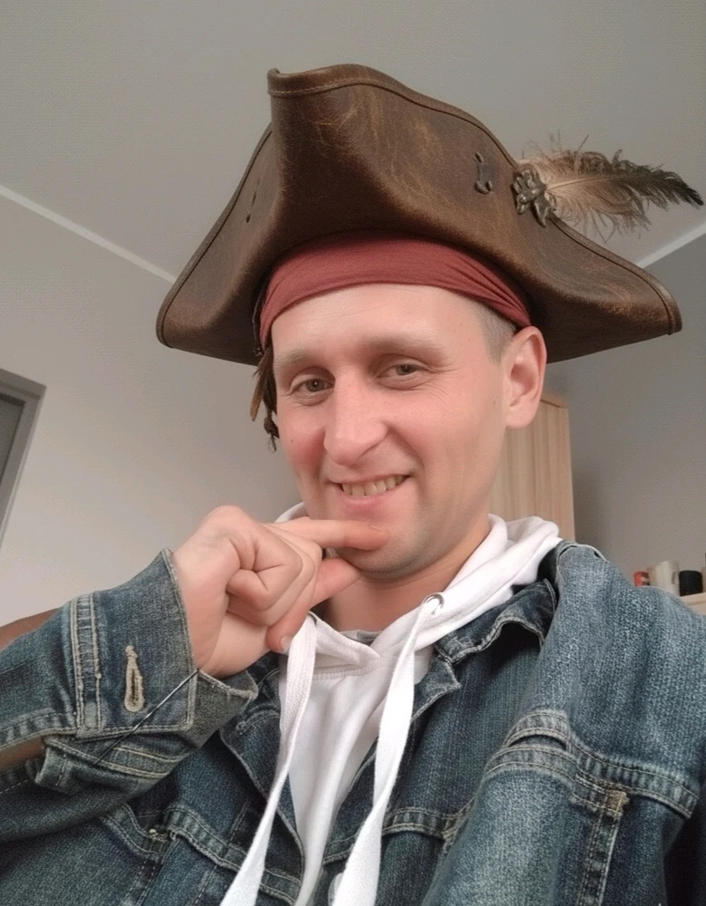 Jeszcze tylko kilka dni na zarost i kapitan Jack ⛵