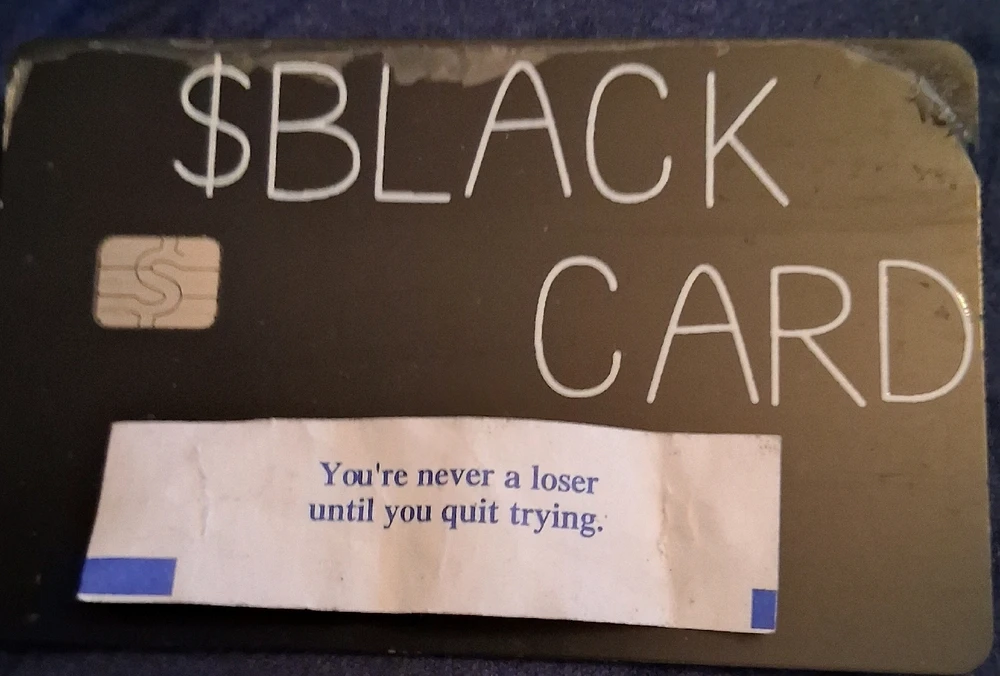 This quoteheloercmeclook in the mirror before I got accepted into school