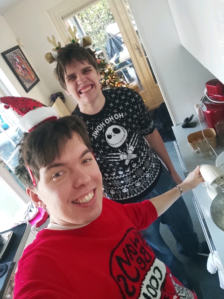 Me and one of my friends