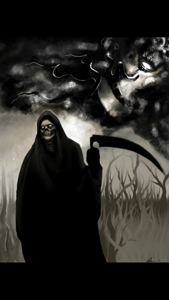 Procreate, pencil first.