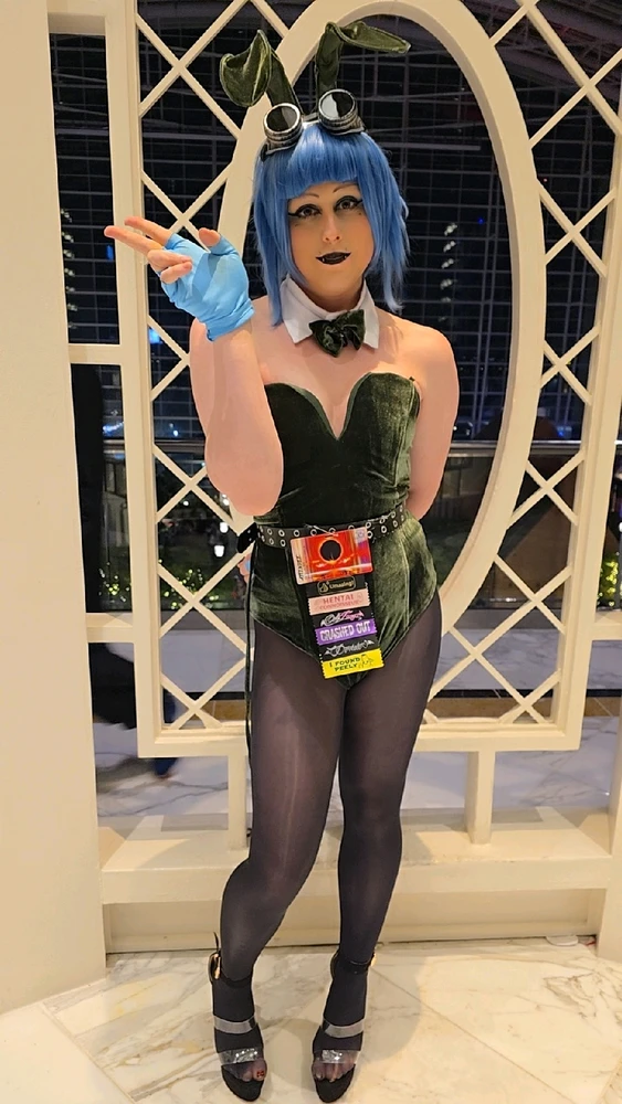 Bunny Ramona was probably my favorite outfit the whole weekend