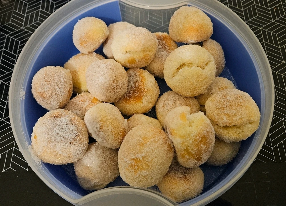 fertige Quarkbällchen