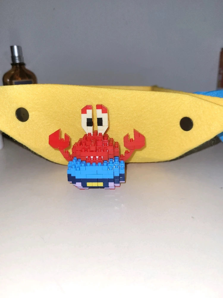 The final product of Mr. Krabs.