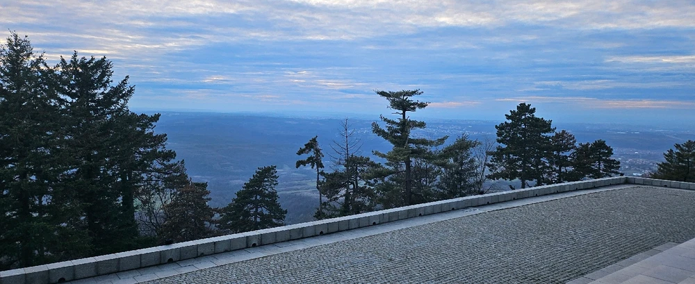 View towards Shumadiya, Serbia's most forested geographical region (literal name is "Forestia")