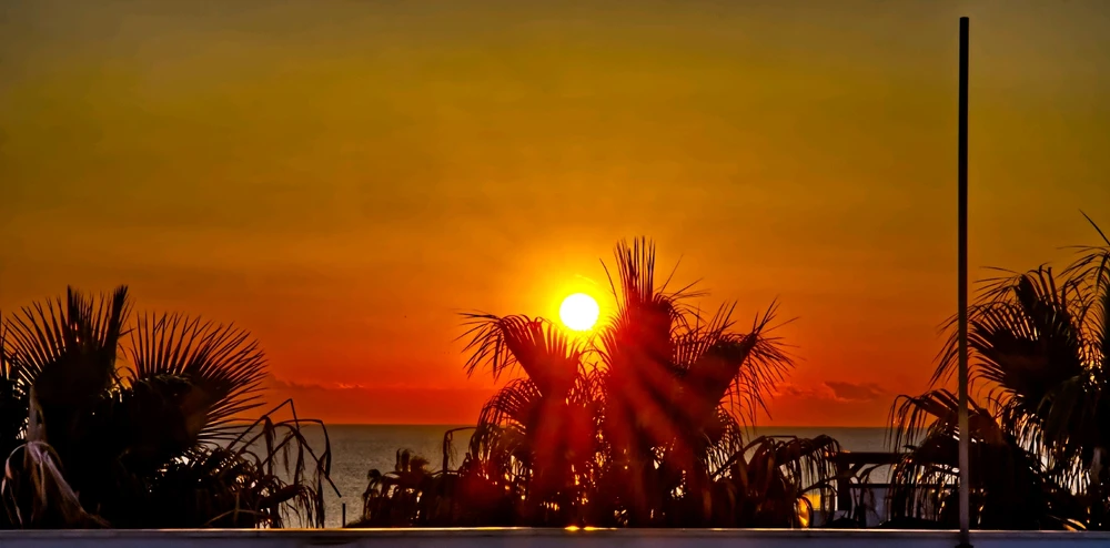 Larnaka, Cyprus at sunrise 