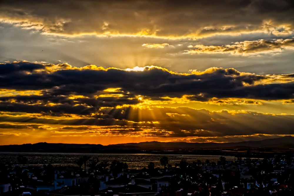Evening in Larnaka, Cyprus 