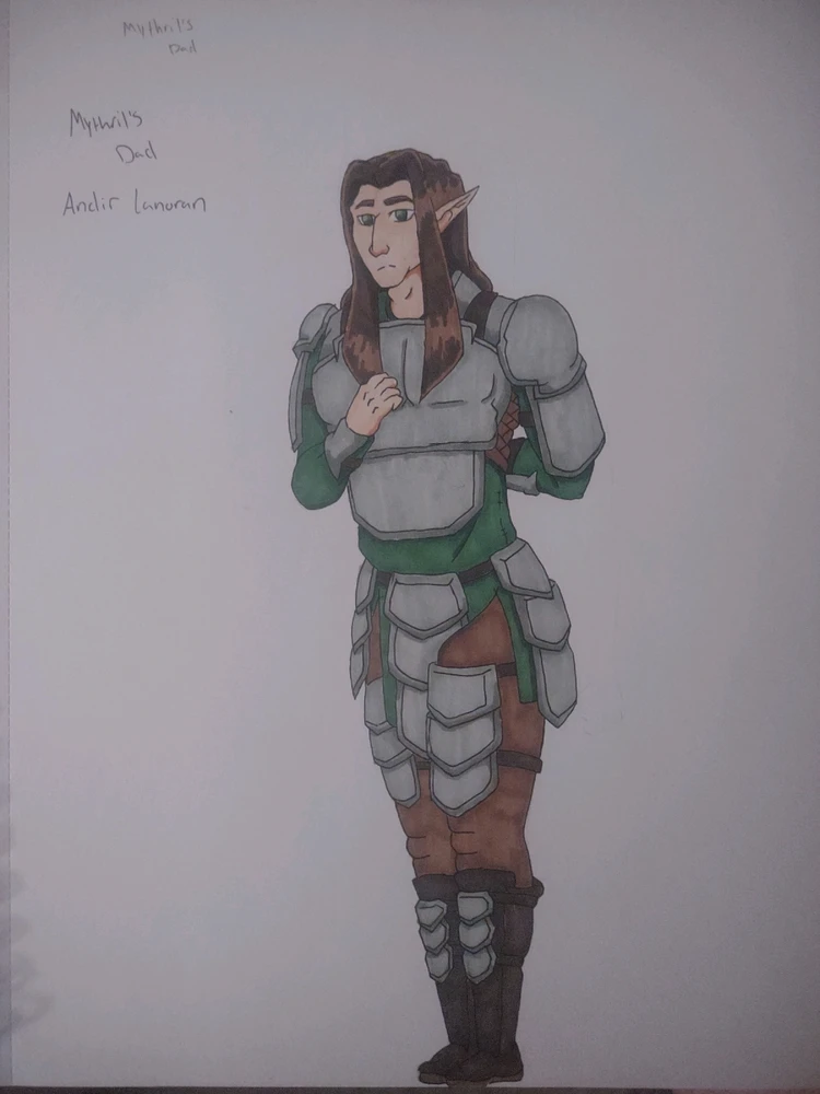 Andie, The elf who starts the Rebellion