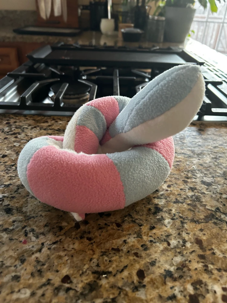 Little lady waiting for eyes