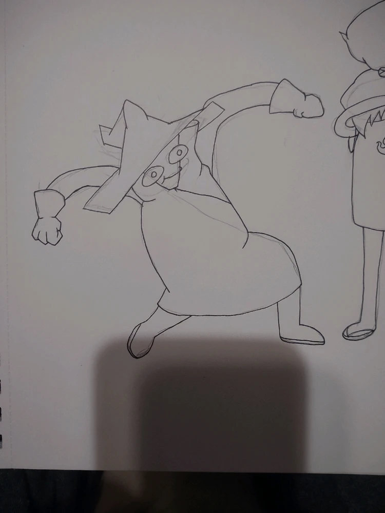 Atmos hitting the Marge "I'll crump with ya sweetie" Pose