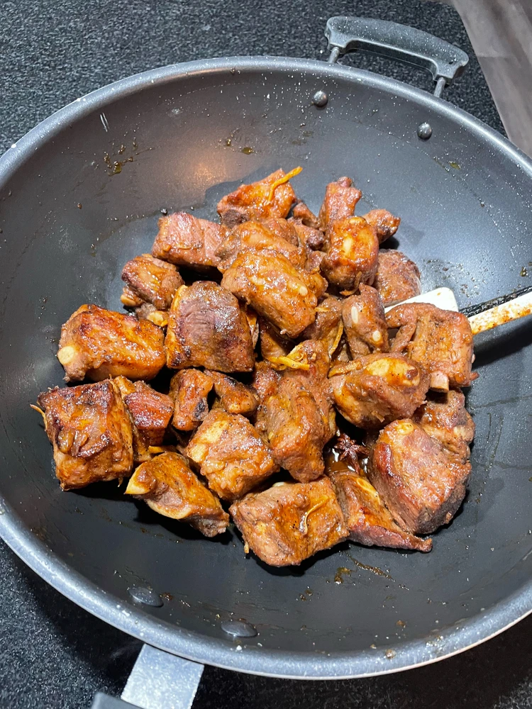 Black pepper spare ribs