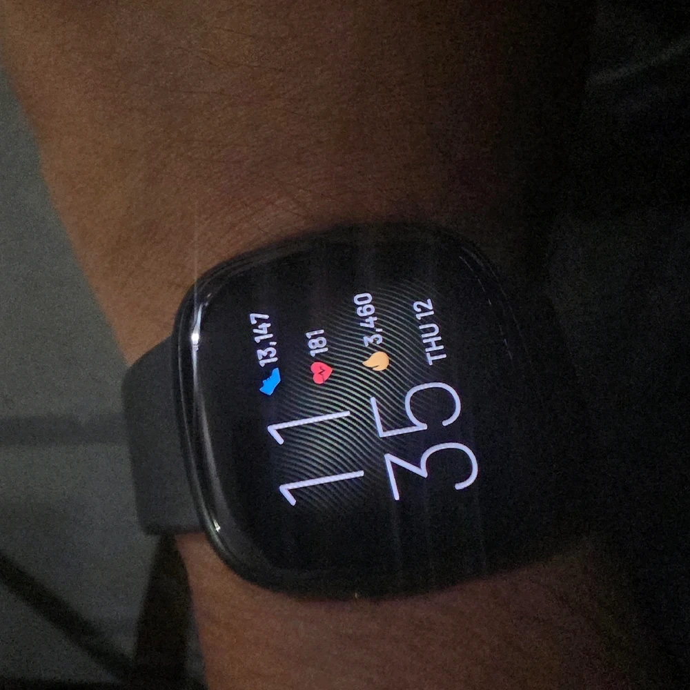 I wanted to see how high my heart rate would go.