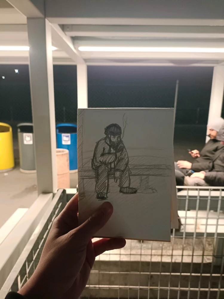 La pausa e lo sconforto.