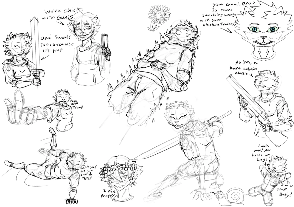 Practice really helps. Just try to draw as much as you can of something different every time.