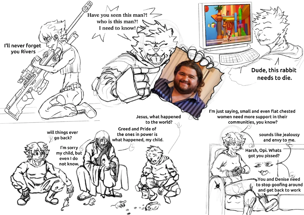 I'm gonna be real, I was a little buzzed when drawing this. Felt a little sad but some Weezer brought me back up.