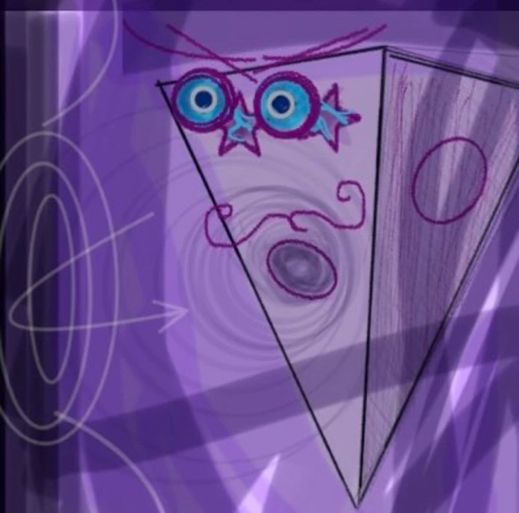 Terry Tetrahedron screams into the void 