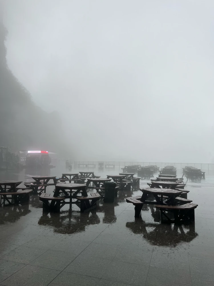 light rain, warm heart