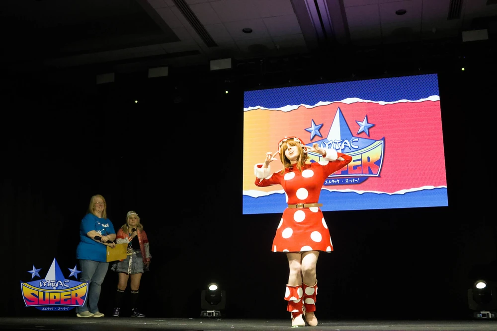 Me as Kimori from MHA during the cosplay contest (in exhibition) at Middle Tennessee Anime Convention (MTAC) Super 2026