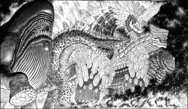 I love monsters designs and to see mirua at his best with these deatils is just awesome.