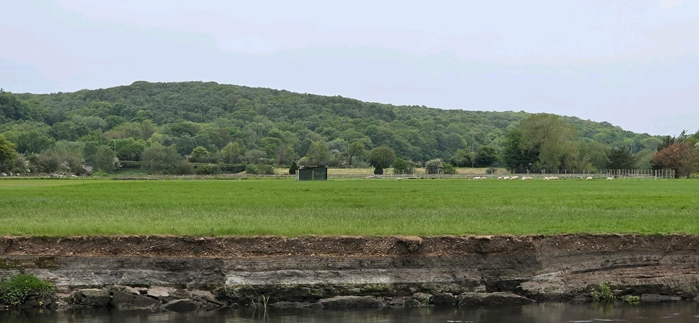 Deep cut embankment 