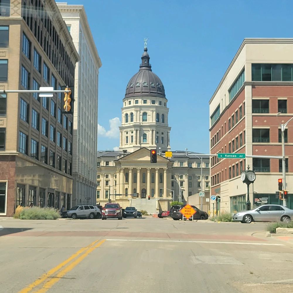 View from 9th & Kansas