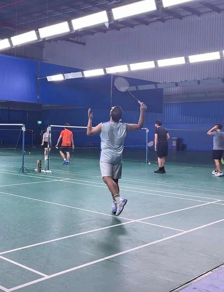 Clearing court on returning