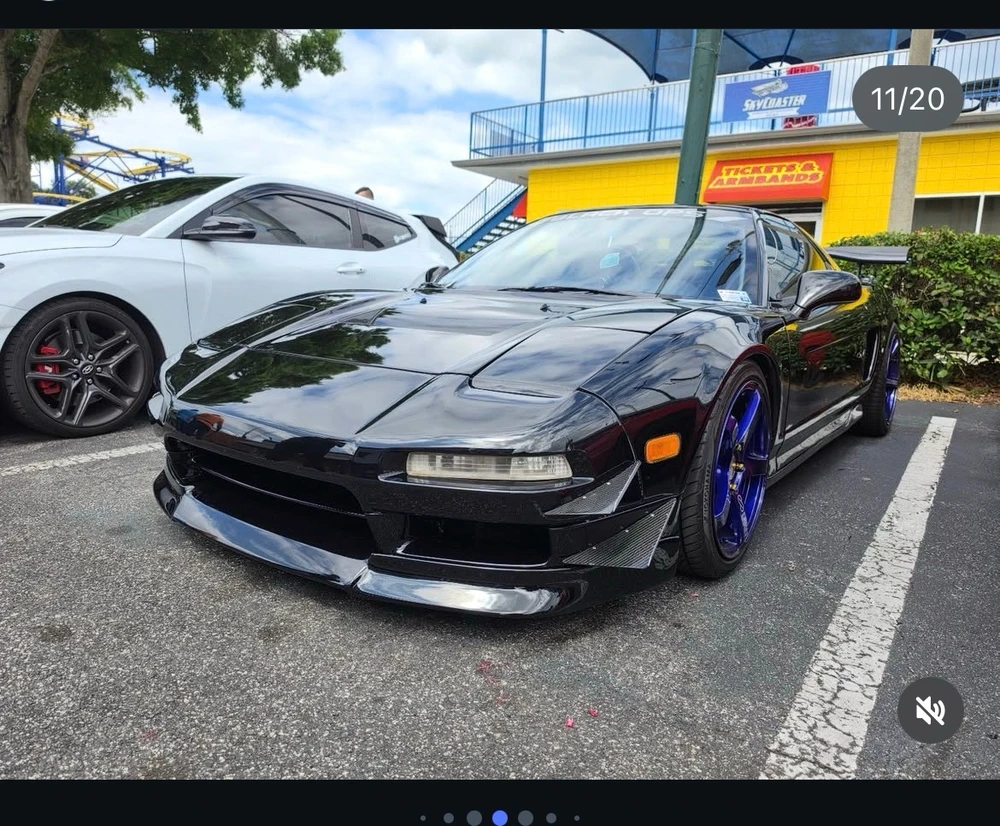 1991 nsx with nitrous fun car show old town Kissimmee 