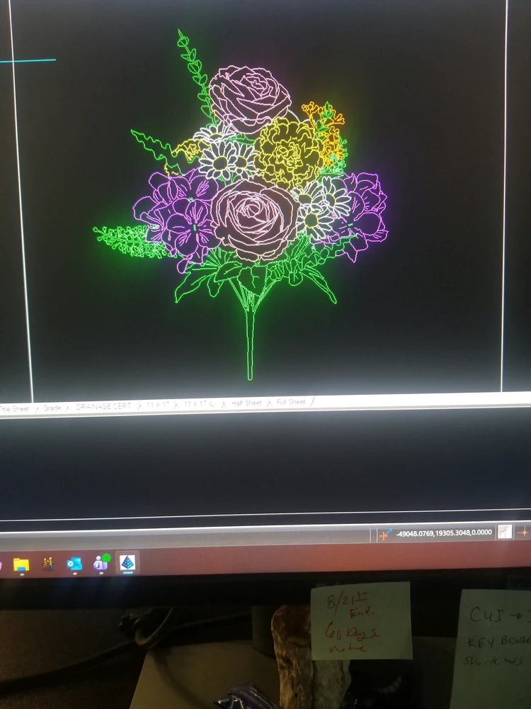 What people think I draw in cad.
