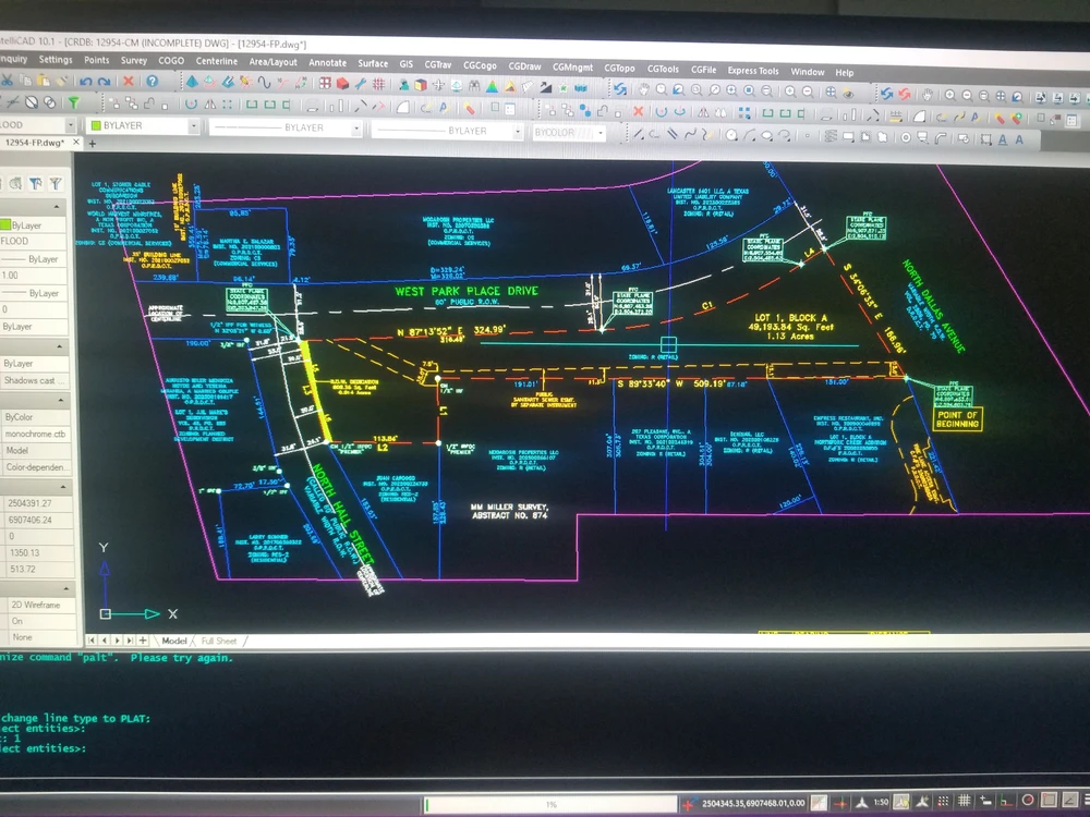 What I really draw in cad.
