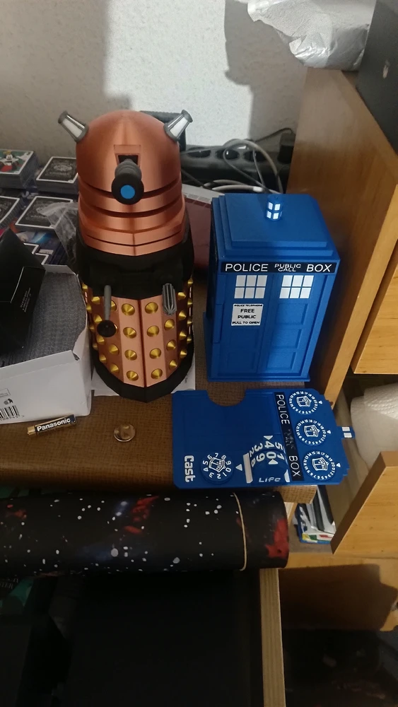 Sehr Dekorativ die Commander Deckboxen :D