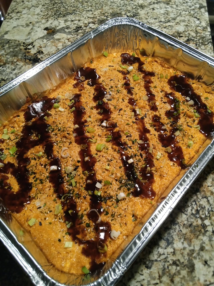 Spicy tuna sushi bake