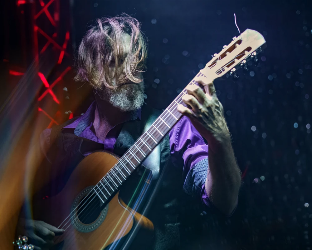 Picture of me performing live at the Starlite last September. Photo by my good friend Justin Nauss.