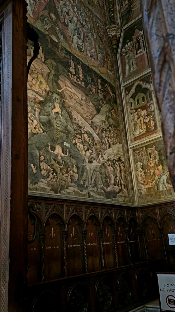 Basilica di San Petronio fresco by Giovanni da Modena