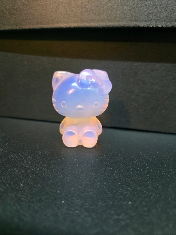 Solid Crystal Hello Kitty Set of 2 from the Nicest People ever, great deal and perfect gift for later!