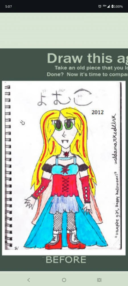 This is how are used to draw humans in 9th grade
