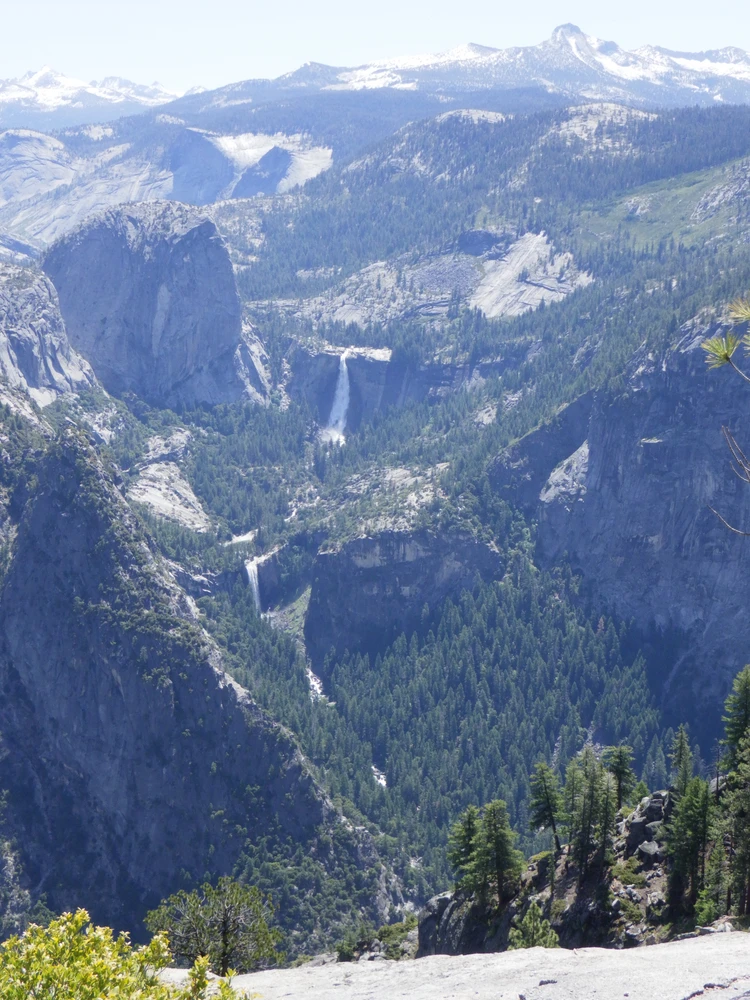 Nevada and Vernal Falls