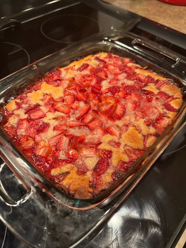Strawberry Cobbler 