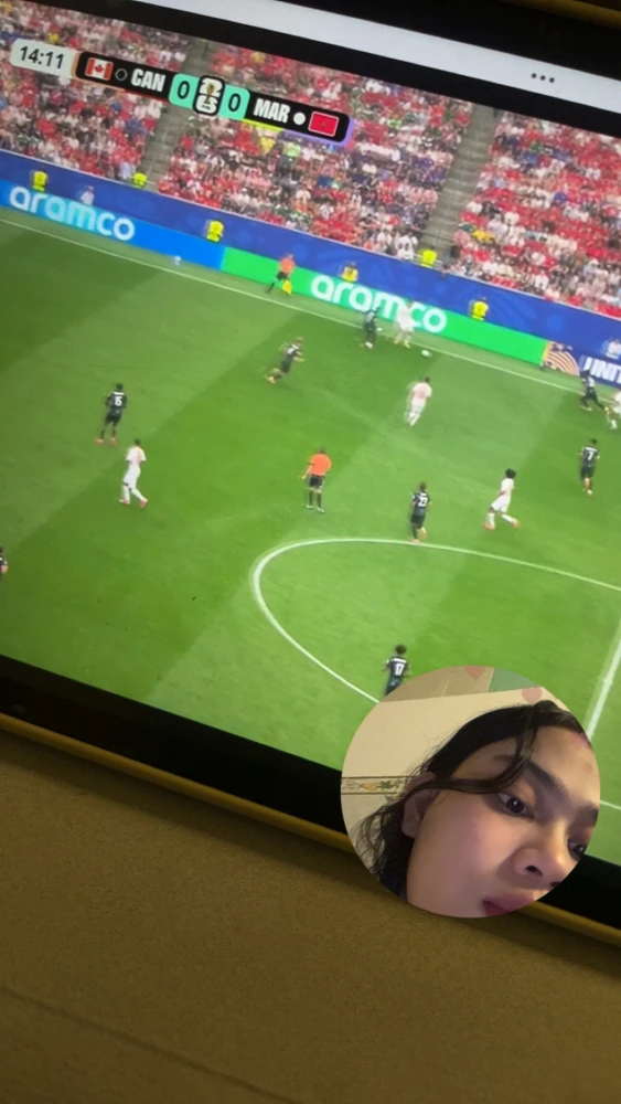 a pic of world cup match