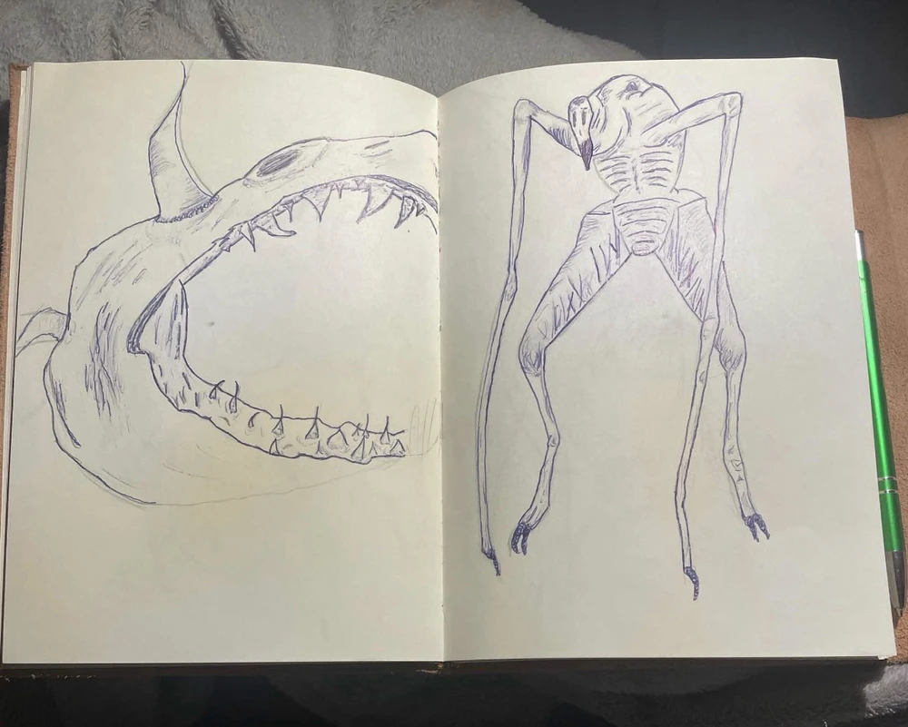 People ask me why i drew such “scary” things but i dont feel like they are scary thy are just misunderstood
