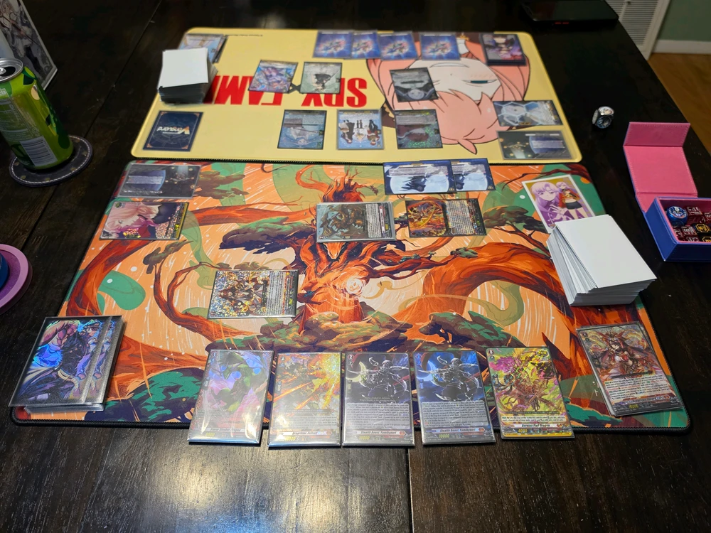 Playing Cardfight Vanguard!