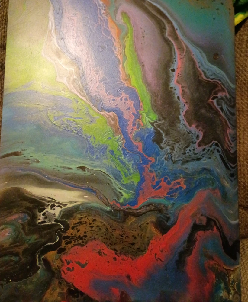 Pour paintings I've d9ne