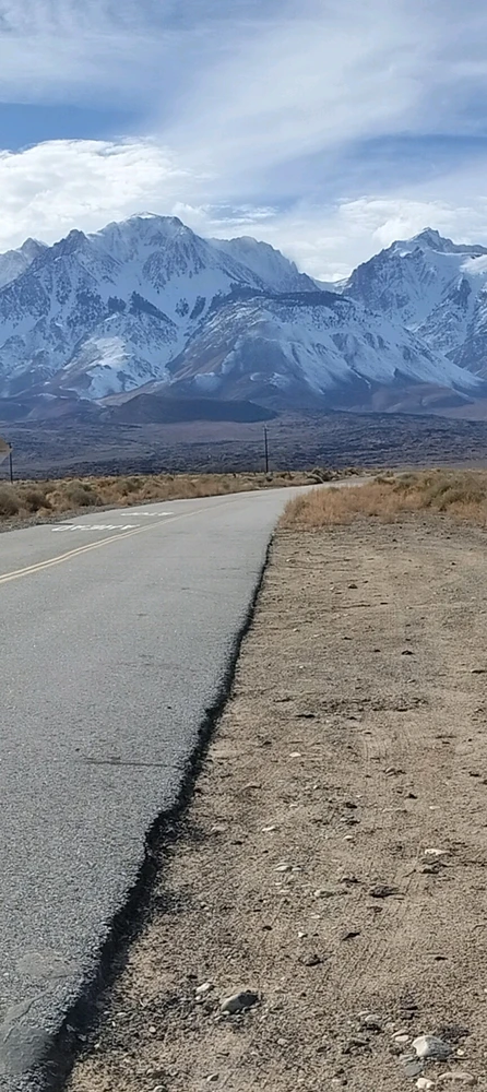 Maybe not a fire in the sky but one of my favorite places in the state California. The eastern Sierra Nevada mountains