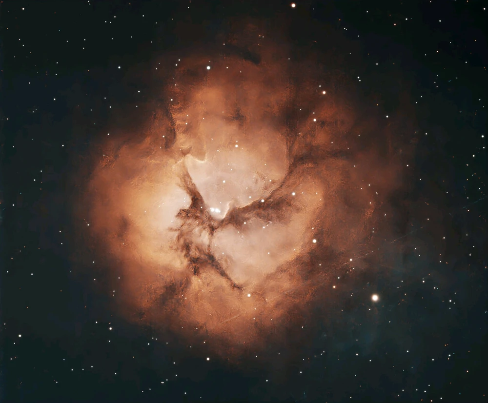 M20 trifid nebula