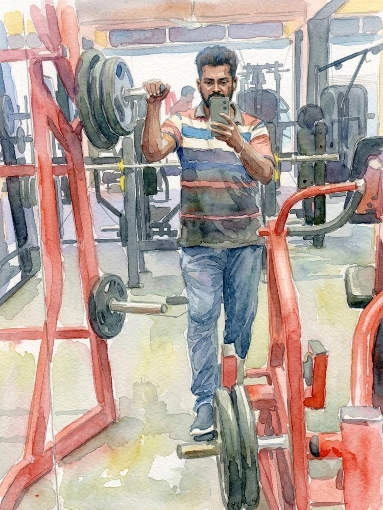 GIF na in-upload ni Vasu