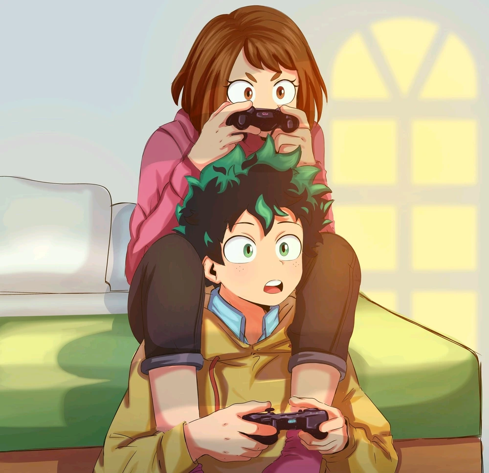 Playing video games together as a couple