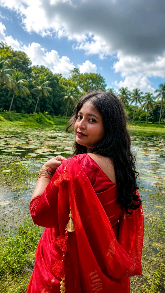 GIF na in-upload ni Nusrat Jahan ratri