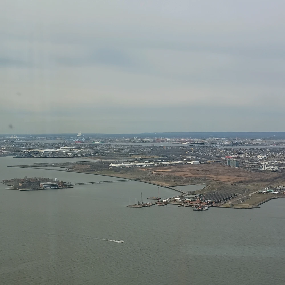 And over here is New Jersey