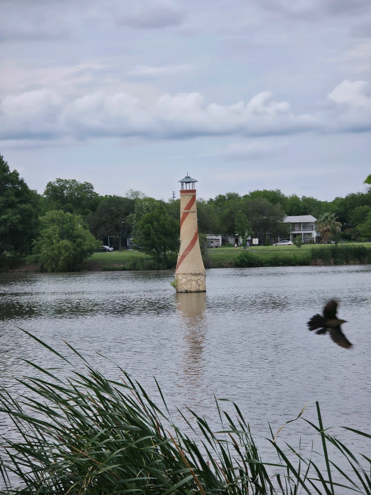 Woodlawn Lake Lighthouse, Woodlawn Lake, San Antonio TX